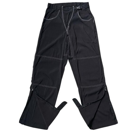 90s y2k vintage MEC hiking pants black nylon utility Mountain Equipment Co-op. - Picture 5 of 8